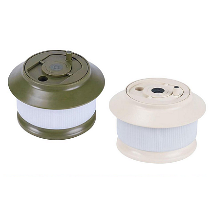 Uzlādējama kempinga LED lampa ar 20m siltās gaismas virteni