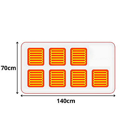 Elektriskā sega ar 3 režīmiem
