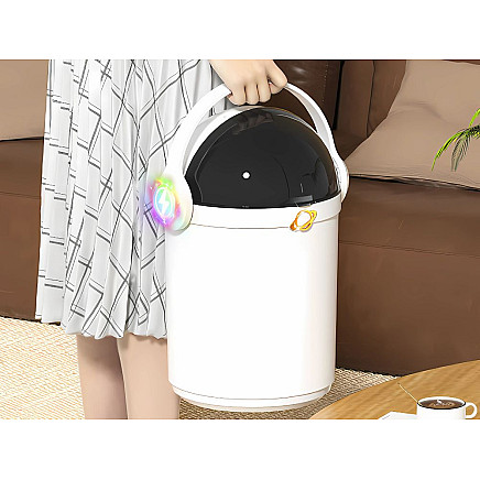 Gaisa mitrinātājs un aromātu difuzors ar RGB LED, USB, balts