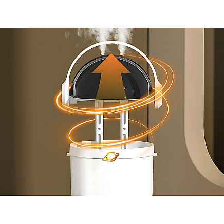 Gaisa mitrinātājs un aromātu difuzors ar RGB LED, USB, balts