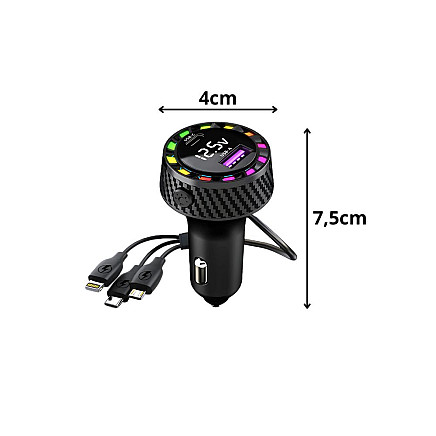 Apple Lightning auto lādētājs USB-C Verk Group