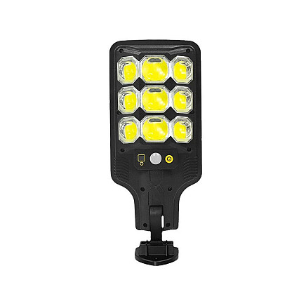 Cob outdoor solar street lamp with motion and dusk sensor + remote control