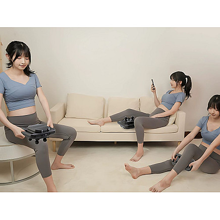 Powerful body massager 4 heads 20 levels of strength + 6 pulse modes usb