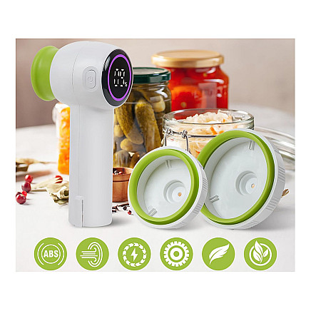 Food vacuum pump for vacuum bags jars electric + bags