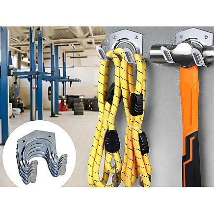 Metāla sienas āķi instrumentiem 20 gab. komplekts ar skrūvēm