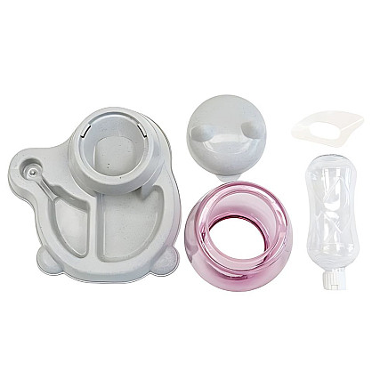 Automātiskā barotava un dzirdinātava suņiem un kaķiem 2-in-1