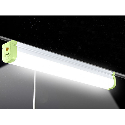 Uzlādējama LED darba lampa ar magnētu, āķi un powerbank funkciju