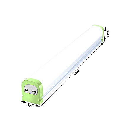 Uzlādējama LED darba lampa ar magnētu, āķi un powerbank funkciju