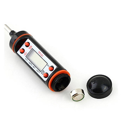 Digital lcd kitchen thermometer wine meat probe