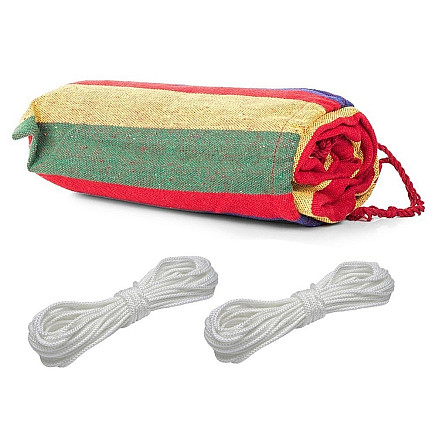 Garden hammock strong rocking cover hanging ropes