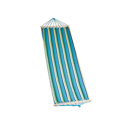 Garden hammock with frame hanging rocker with ropes