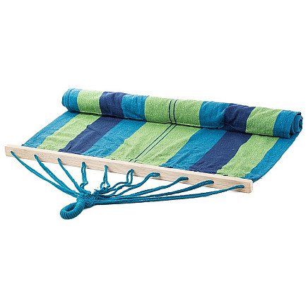 Garden hammock with frame hanging rocker with ropes