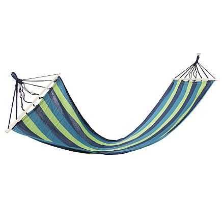 Garden hammock with frame hanging rocker with ropes
