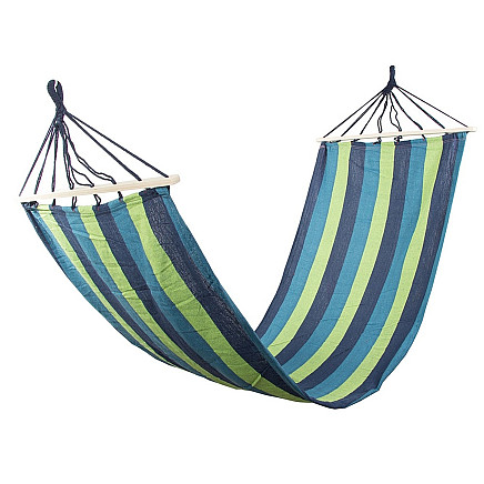 Garden hammock with frame hanging rocker with ropes