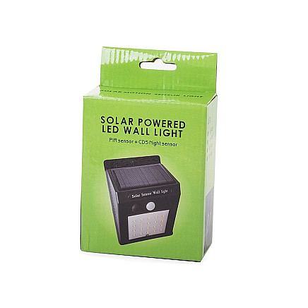 20led solar lamp with motion and dusk sensor