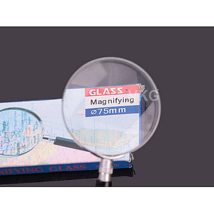 Classic reading glass 75mm