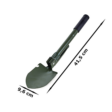 Folding shovel pickaxe multifunction saw case