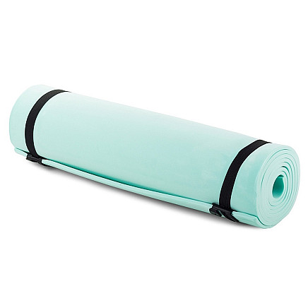 Sporta vingrošanas jogas fitnesa pilates paklājs / tūrisma pārgājienu kempinga paklājiņš 0.5cm 180x50cm, Zaļš - 5907451304754 Sporta vingrošanas jogas fitnesa pilates paklājs / tūrisma pārgājienu kempinga paklājiņš 0.5cm 180x50cm, Zaļš