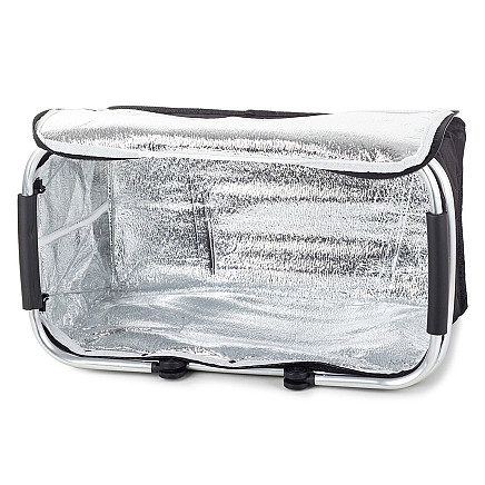 Thermal picnic basket shopping basket