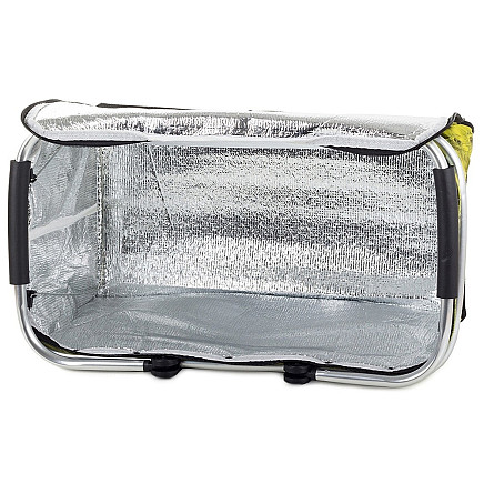 Thermal picnic basket shopping basket