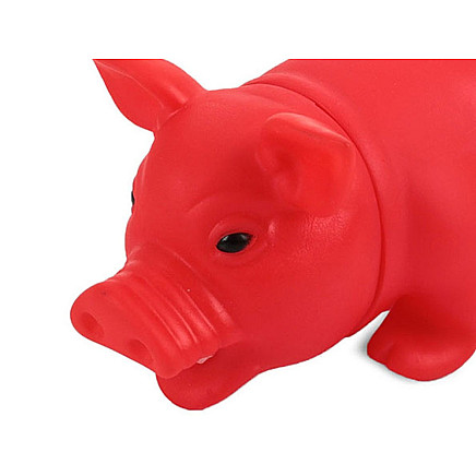 Squeaky dog toy chew piggy pig