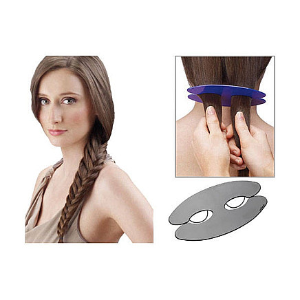 Hair pin braiding tool hair braid