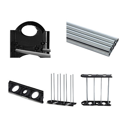 Daudzstāvu Kurpju Apavu Plaukts Skapis, 4 plaukti - 5907451305980 Daudzstāvu Kurpju Apavu Plaukts Skapis, 4 plaukti