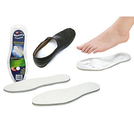 Ортопедические анатомические стельки с эффектом памяти, универсальные