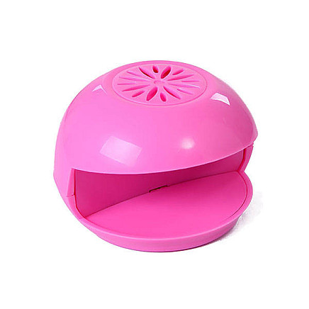 Battery-powered portable nail dryer handy