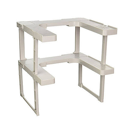 Bin organiser kitchen cupboard shelf