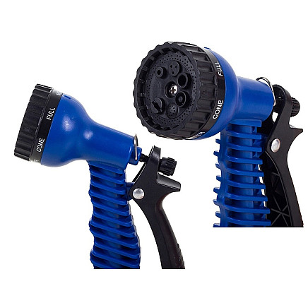 Izstaipāma dārza šļūtene ar 7 režīmu pistoli, 10-30m