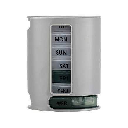 Weekly medicine container organiser