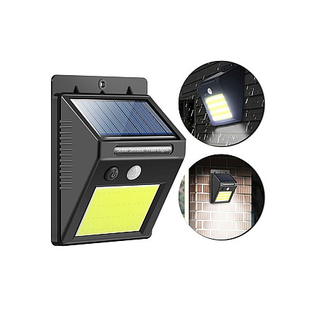 Solar lamp 48 led with twilight movement sensor