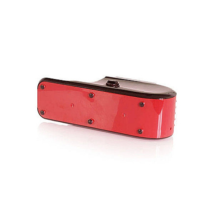 Elektriskā mašīnīte cigarešu tabakas uzpildei, sarkana