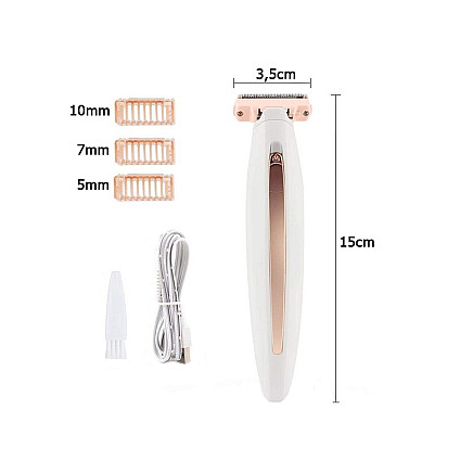 Body epilator bikini razor ladies usb