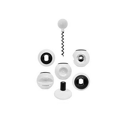 Multifunctional bottle opener for wine jars