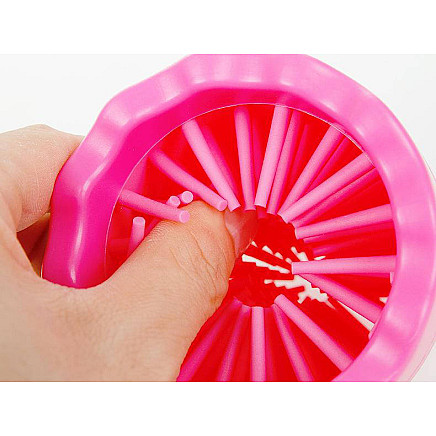 Silicone paw cleaner for dogs small cup