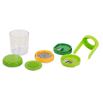 Spiral slicer vegetable grater sharpener