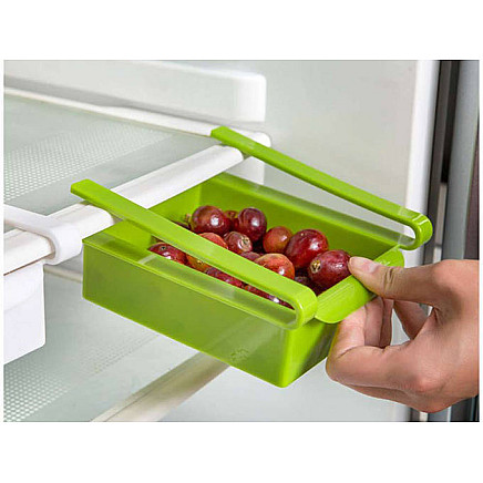 Refrigerator shelf universal pull-out drawer