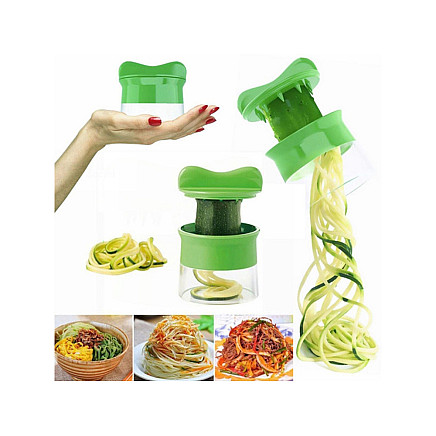 Spiral sharpener vegetable shredder chopper