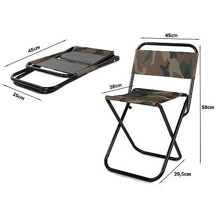 Tourist folding chair morocco fish