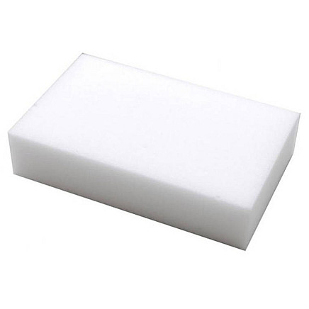 Magic sponge for cleaning stains removes dirt