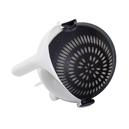 Dārzeņu un augļu griezējs–rīve ar caurduri un mizotāju