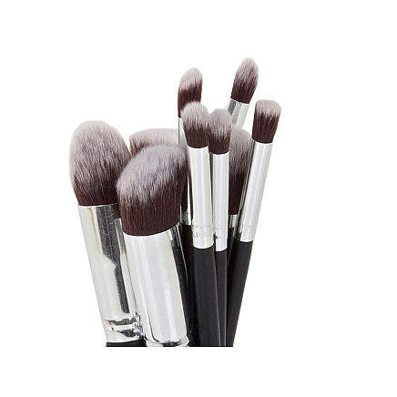 Set of professional make-up brushes 10 pieces