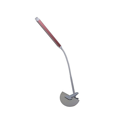 Shadowless desk lamp with cosmetic clip