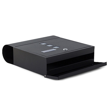 Letterbox for newspapers mail with tube