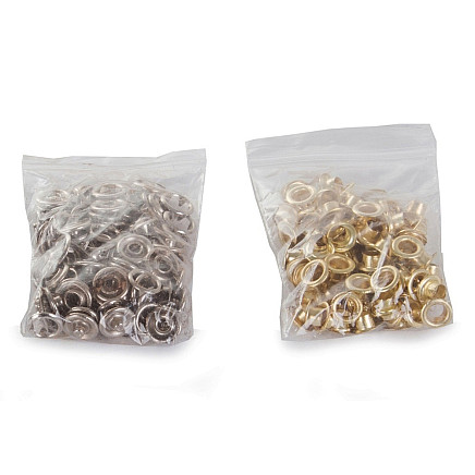 Leatherette kit punched holes rivets eyelets screws