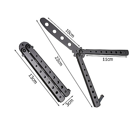 Saliekams Nerūsējošā Tērauda Kabatas Taktiskais Nazis Balisong