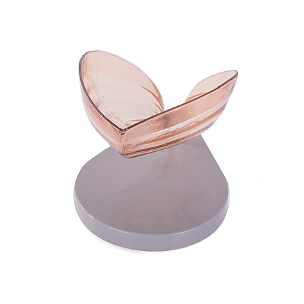Soap leaf bath soap dish drain