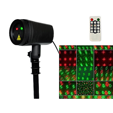Ziemassvētku LED Projektors Lāzera Lampa Disko Gaismas Prožektors